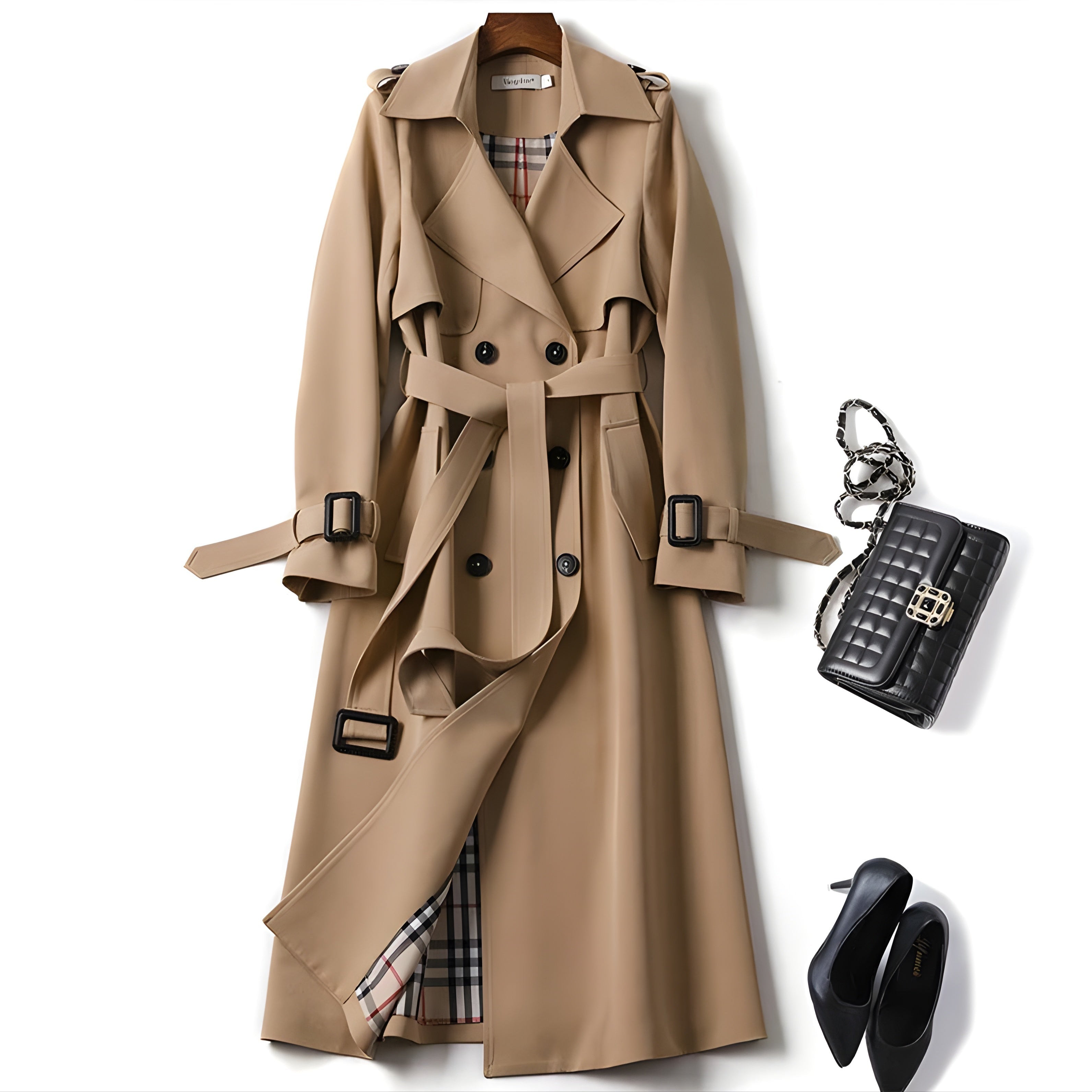Vespara – Elegant Trench Coat