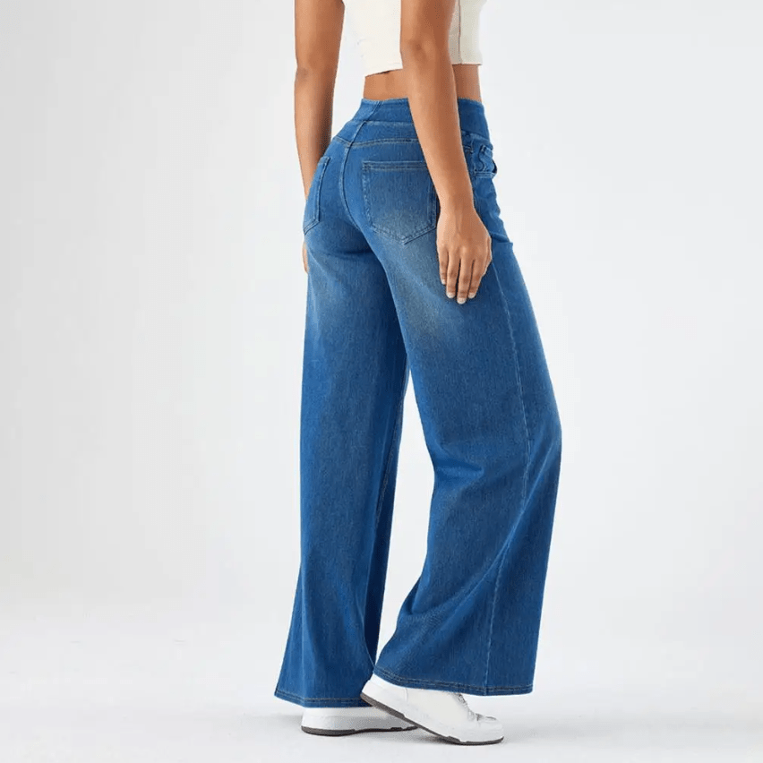 Emily – Comfortable Pants with Elastic Waistband