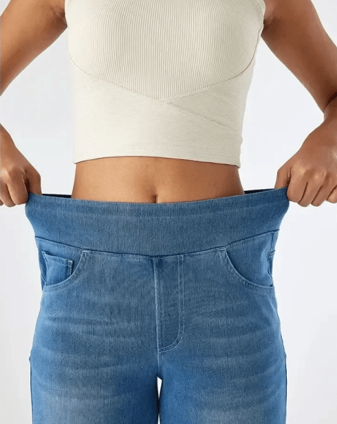 Emily – Comfortable Pants with Elastic Waistband