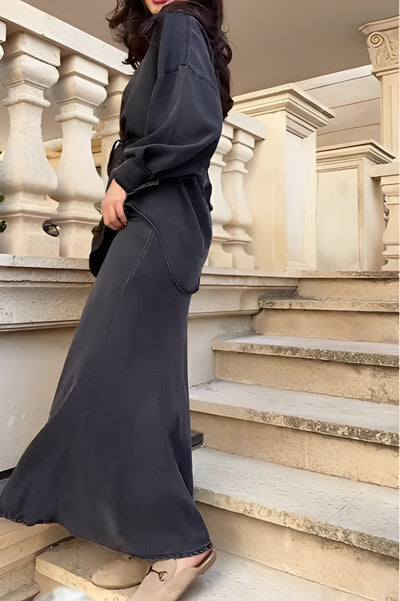 Noelle™ | Long-Sleeved Tie-Drawstring